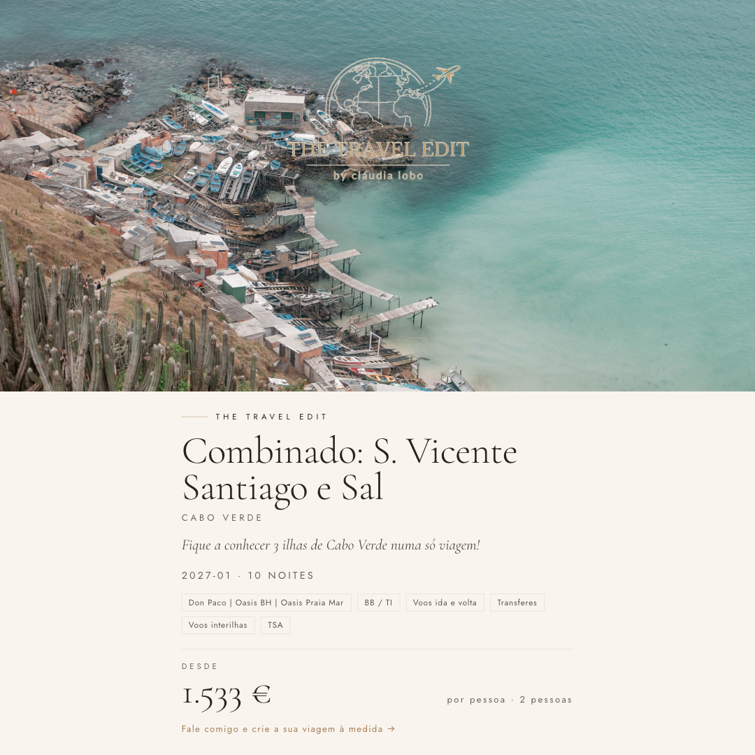 Combinado S. Vicente, Santiago e Sal, Cabo Verde