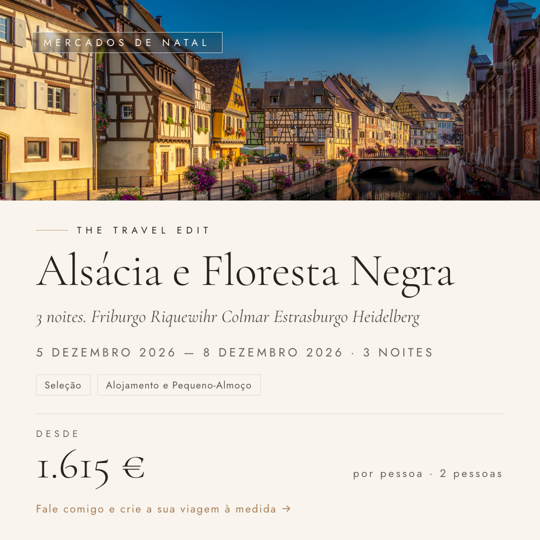 Alsácia e Floresta Negra, Friburgo · Riquewihr · Colmar · Estrasburgo · Heidelberg